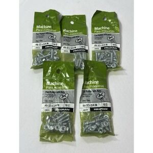 (5-Pk) Hillman Phillips Machine Screws Stainless Steel #8-32 X 3/4‎ In 490416